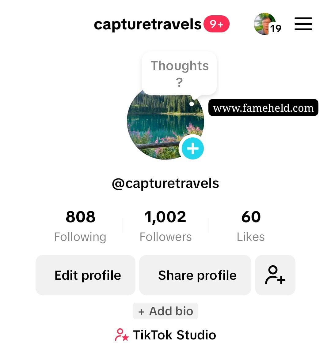 1k tiktok preview