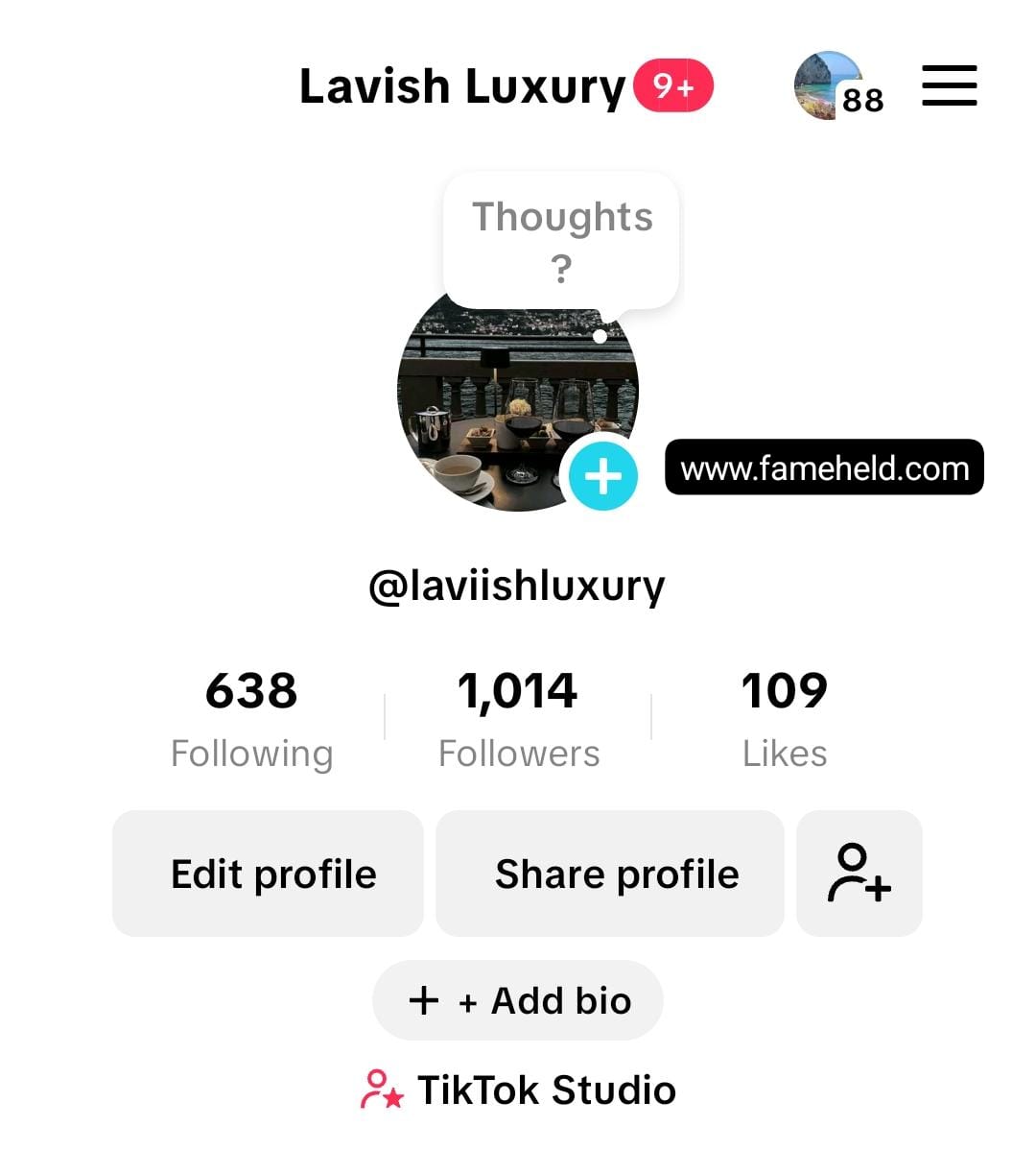 1k tiktok preview